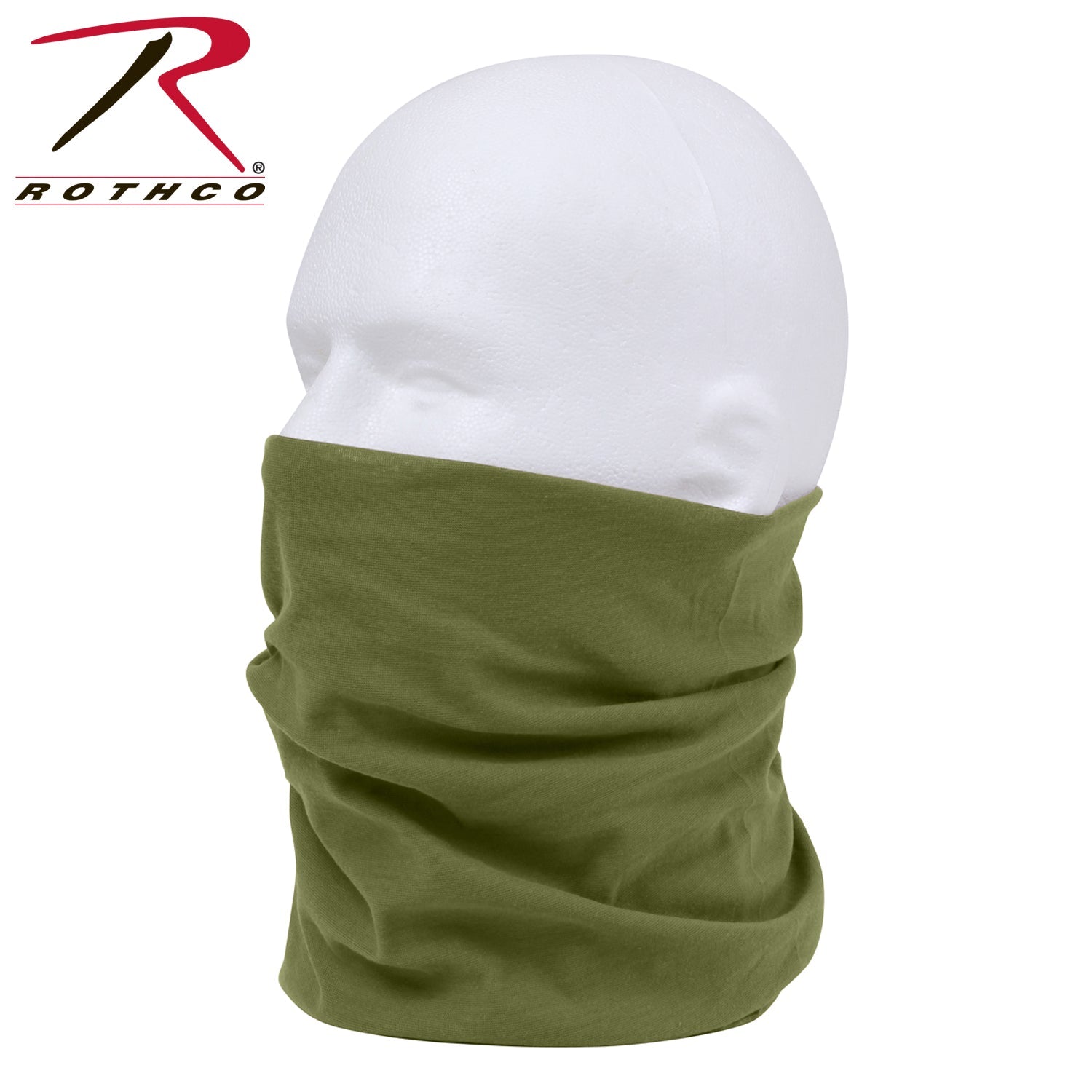Rothco Multi - Use Neck Gaiter and Face Covering Tactical Wrap Olive Drab Size One Size - Get Tight Gear