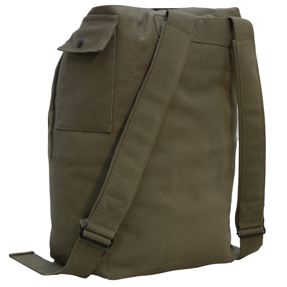 Rothco Nomad Canvas Duffle Backpack Olive Drab - Get Tight Gear