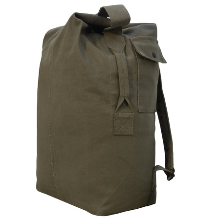Rothco Nomad Canvas Duffle Backpack Olive Drab - Get Tight Gear