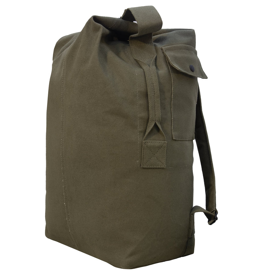 Rothco Nomad Canvas Duffle Backpack Olive Drab - Get Tight Gear