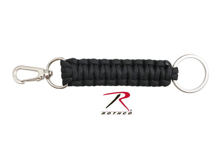 Rothco Paracord Keychain Black - Get Tight Gear