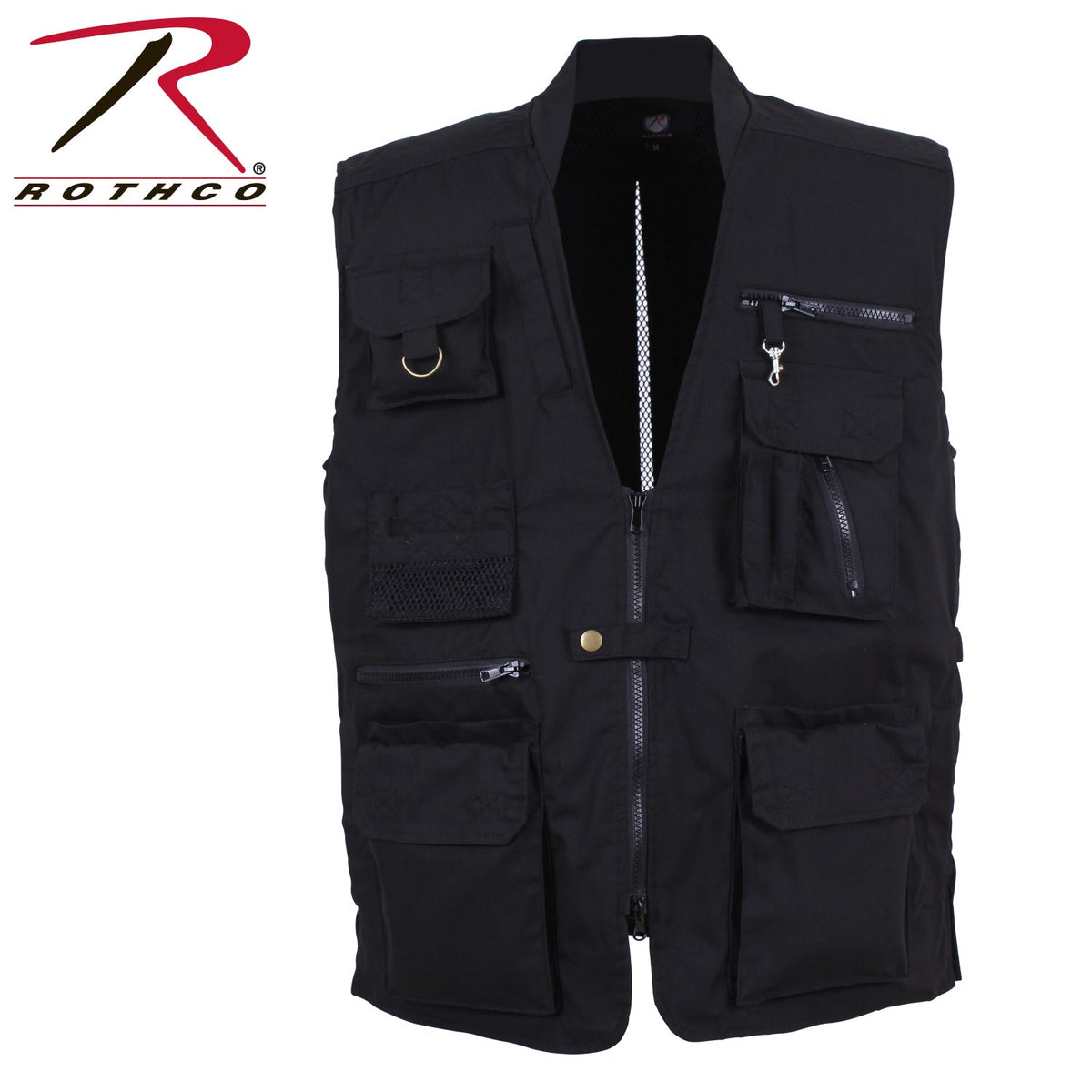 Rothco Plainclothes Concealed Carry Vest Black Size 3XL - Get Tight Gear