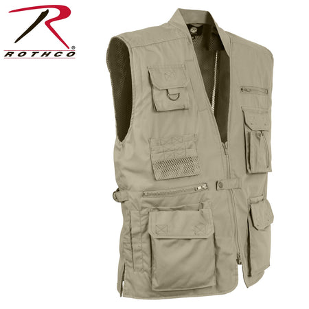 Rothco Plainclothes Concealed Carry Vest Khaki Size 4XL - Get Tight Gear