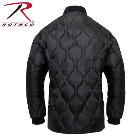 Rothco Quilted Woobie Jacket Black Size L - Get Tight Gear