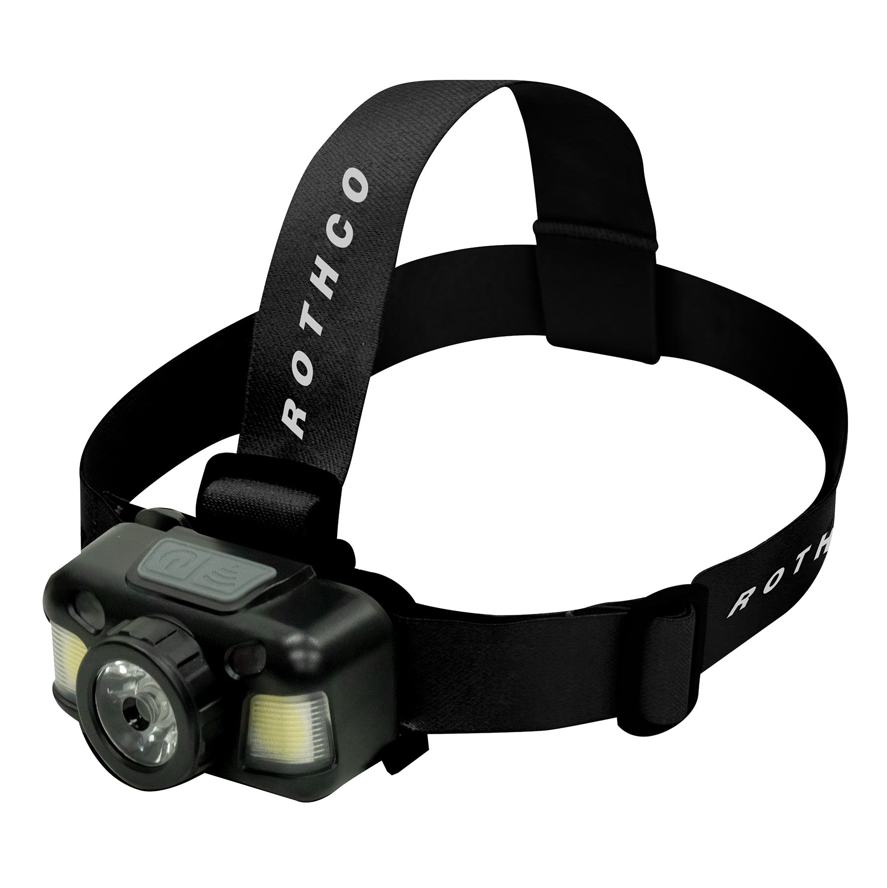 Rothco Rechargeable 600 Lumen Led Headlamp Black - Get Tight Gear