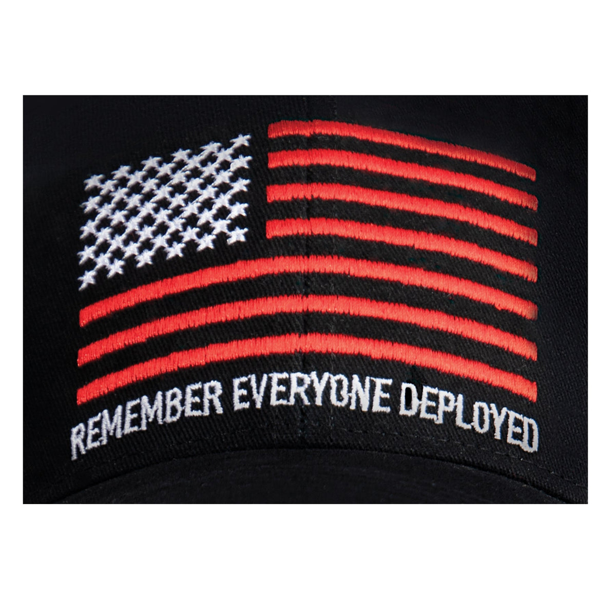 Rothco R.E.D. (Remember Everyone Deployed) Low Profile Cap Black Size One Size - Get Tight Gear