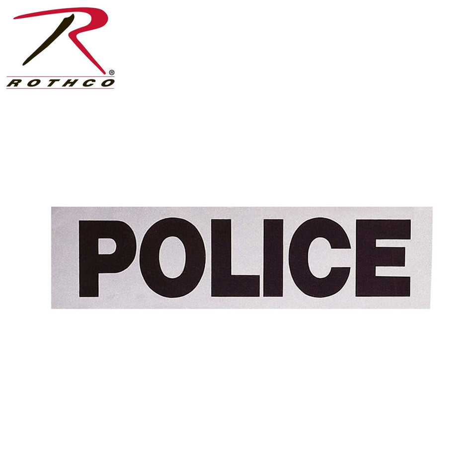 Rothco Reflective Police Patch - Get Tight Gear