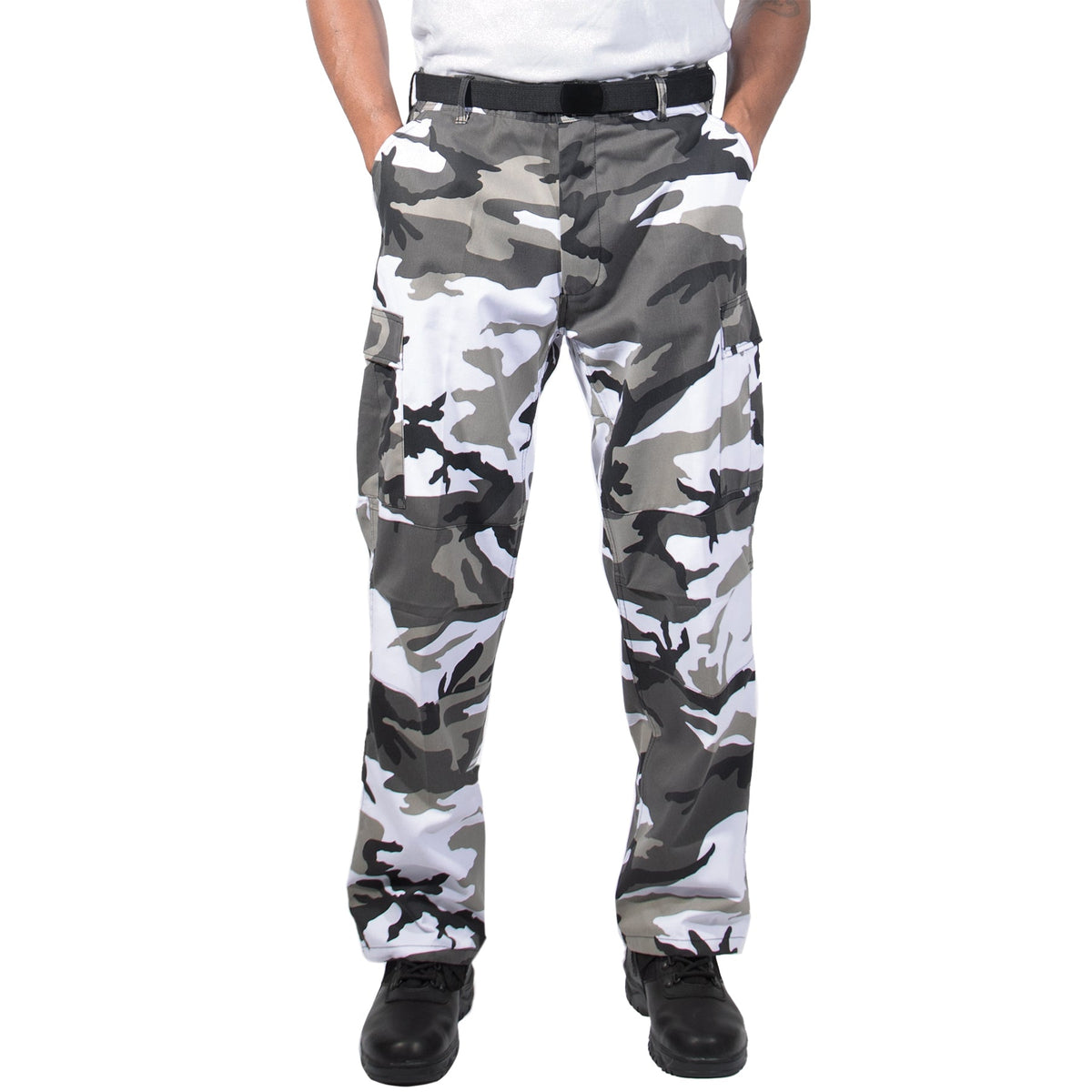Rothco Relaxed Fit Zipper Fly BDU Pants City Camo Size 3XL - Get Tight Gear