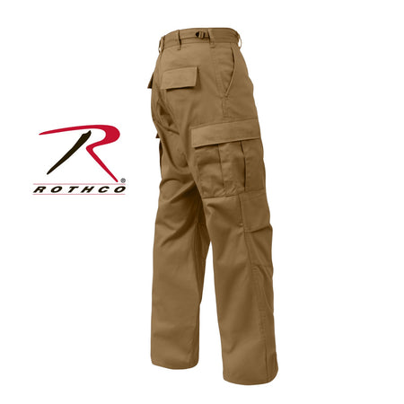 Rothco Relaxed Fit Zipper Fly BDU Pants Coyote Brown Size 2XL - Get Tight Gear