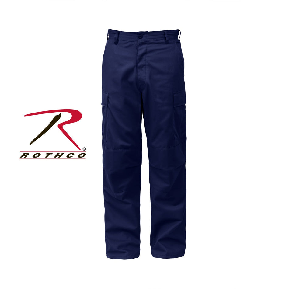 Rothco Relaxed Fit Zipper Fly BDU Pants Midnight Navy Blue Size 2XL - Get Tight Gear