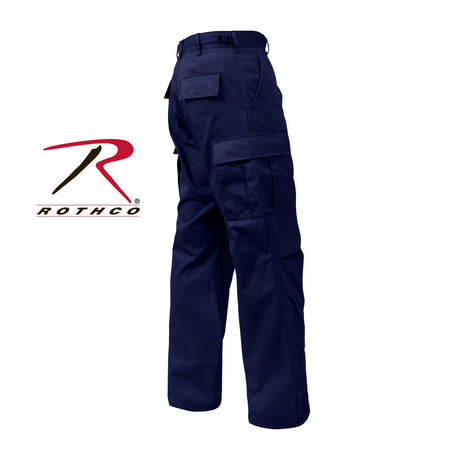Rothco Relaxed Fit Zipper Fly BDU Pants Midnight Navy Blue Size M - Get Tight Gear