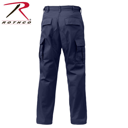 Rothco Relaxed Fit Zipper Fly BDU Pants Navy Blue Size XS - Get Tight Gear