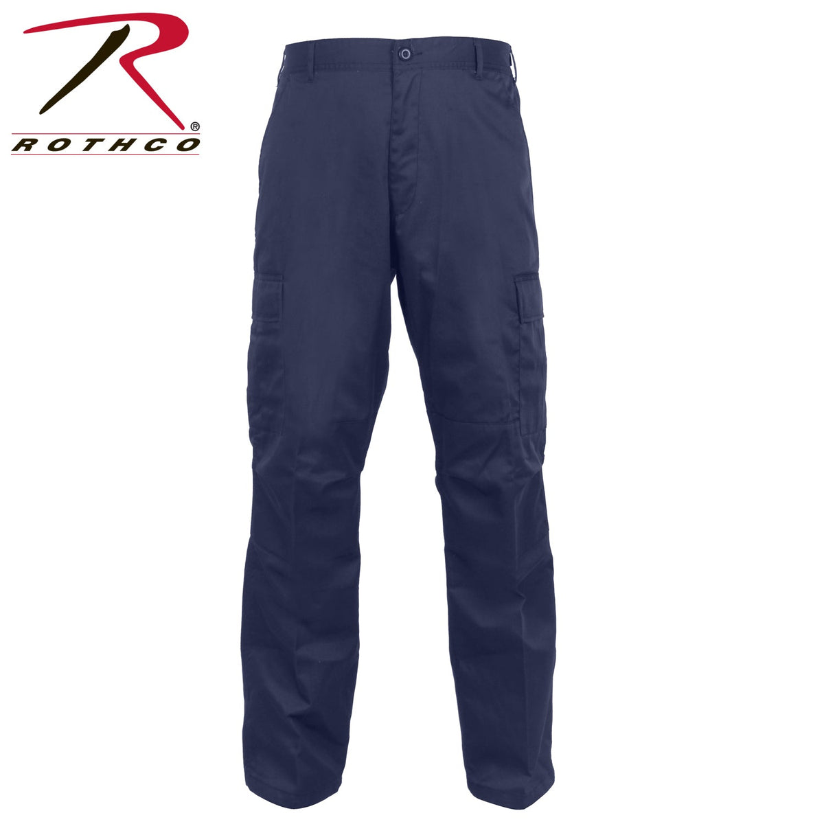 Rothco Relaxed Fit Zipper Fly BDU Pants Navy Blue Size XS - Get Tight Gear