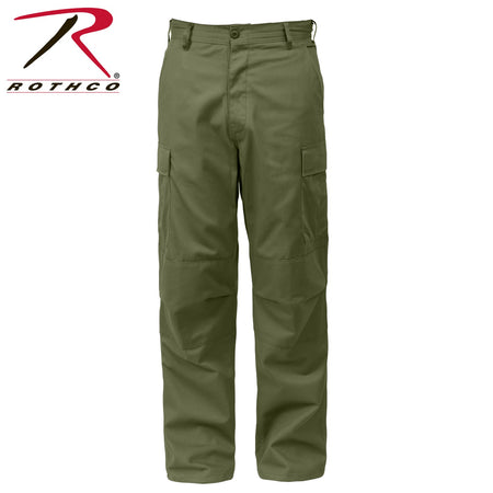 Rothco Relaxed Fit Zipper Fly BDU Pants Olive Drab Size 2XL - Get Tight Gear