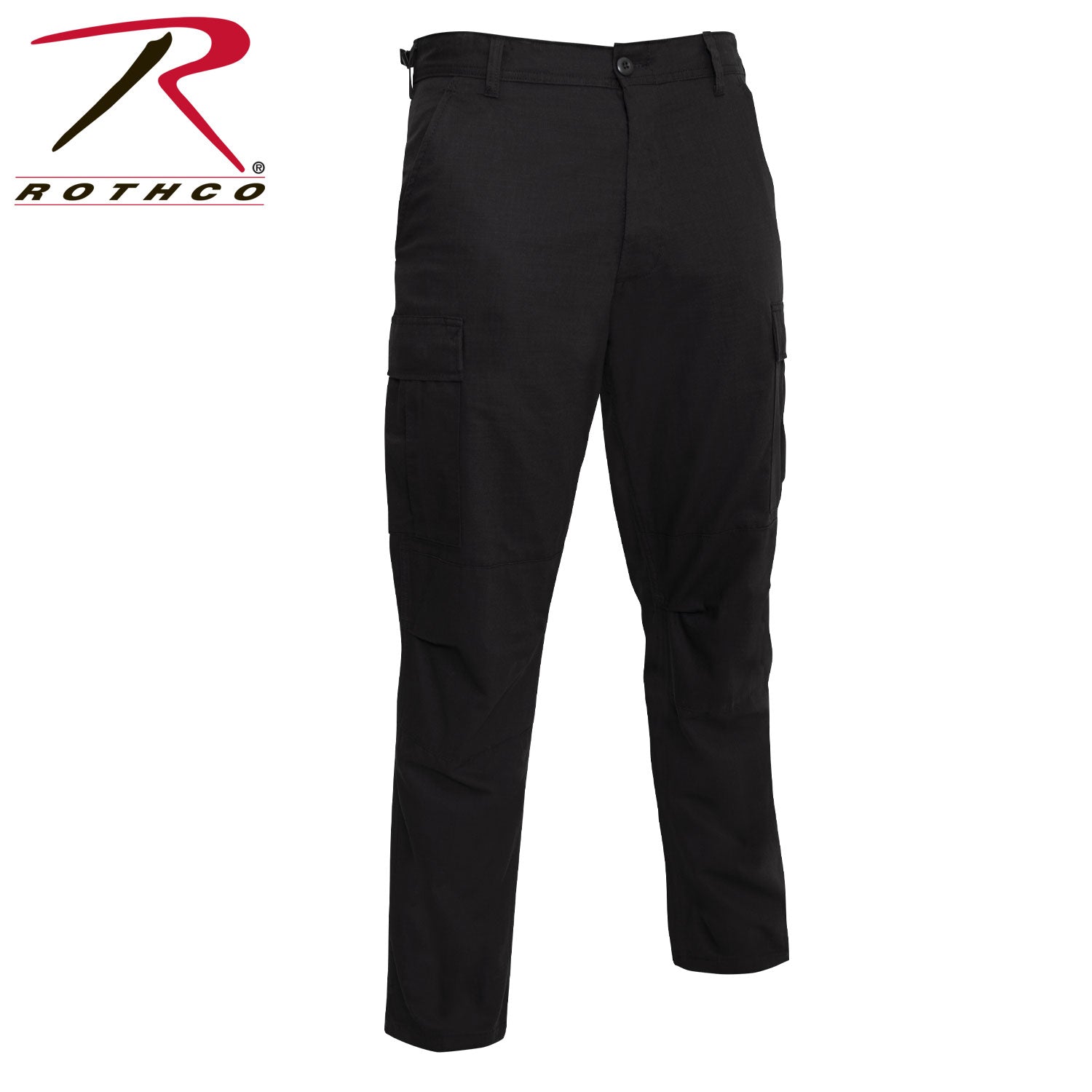 Rothco Rip - Stop BDU Pants Black Size L - Long - Get Tight Gear