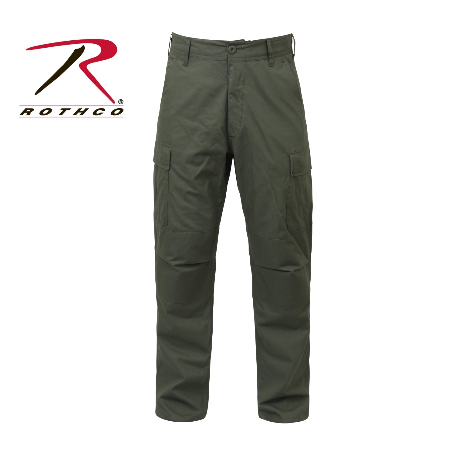 Rothco Rip - Stop BDU Pants Olive Drab Size M - Long - Get Tight Gear