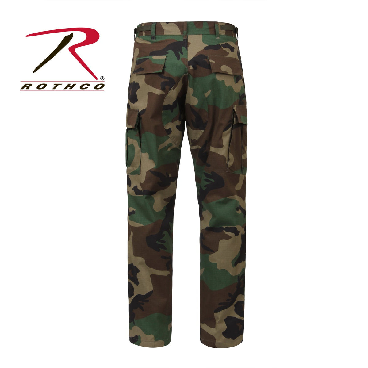 Rothco Rip - Stop BDU Pants Woodland Camo Size XL - Long - Get Tight Gear