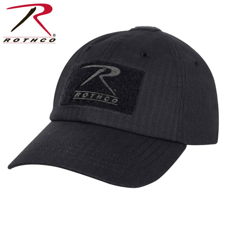 Rothco Rip Stop Operator Tactical Cap Black Size One Size - Get Tight Gear
