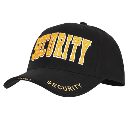 Rothco Security Deluxe Low Profile Cap Black / Gold - Get Tight Gear