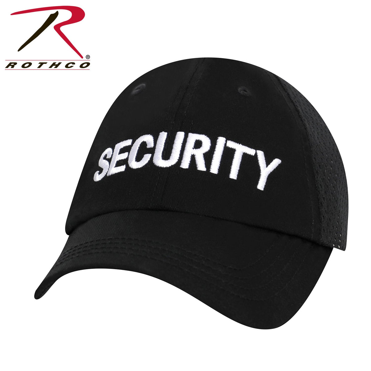 Rothco Security Mesh Back Tactical Cap - Black Black Size One Size - Get Tight Gear