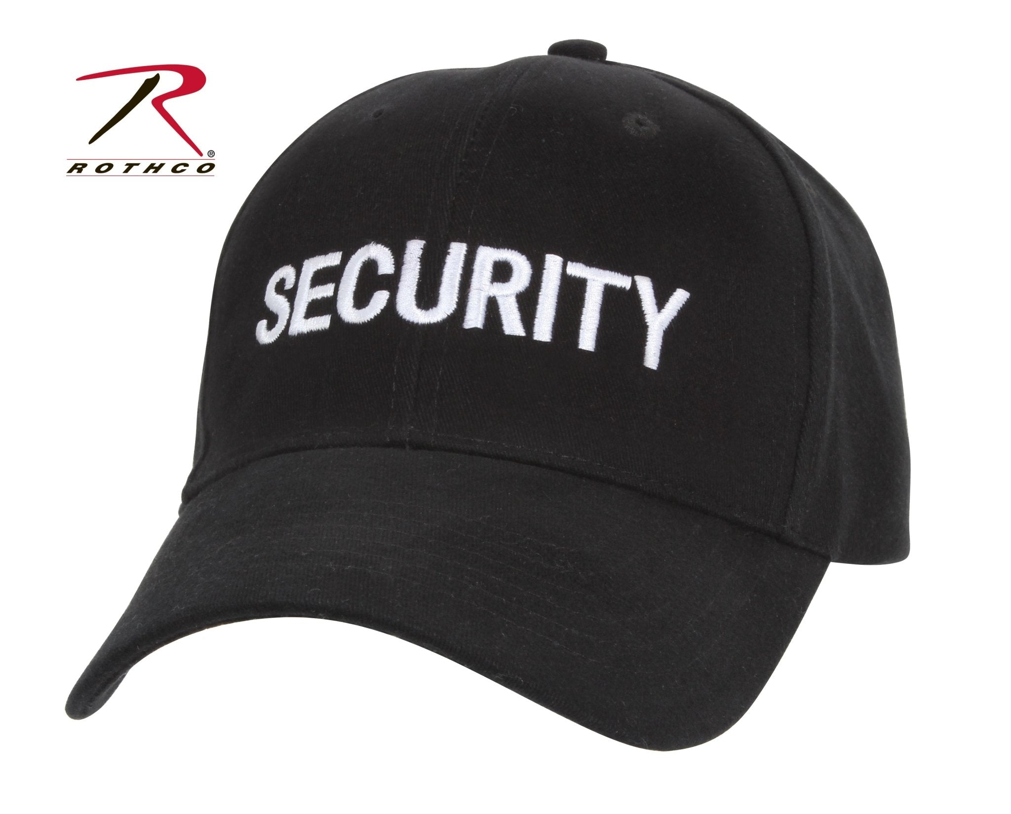 Rothco Security Supreme Low Profile Insignia Cap Black / White Size One Size - Get Tight Gear