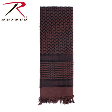Rothco Shemagh Tactical Desert Keffiyeh Scarf Brown Size One Size - Get Tight Gear