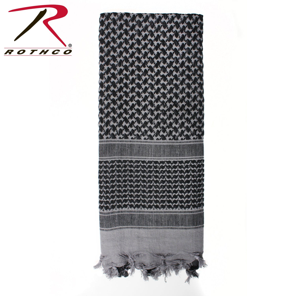 Rothco Shemagh Tactical Desert Keffiyeh Scarf Grey Size One Size - Get Tight Gear