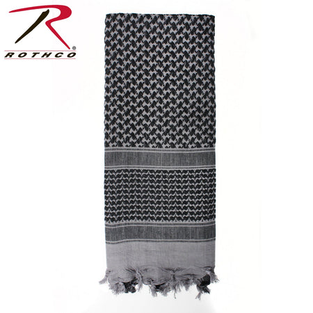 Rothco Shemagh Tactical Desert Keffiyeh Scarf Grey Size One Size - Get Tight Gear