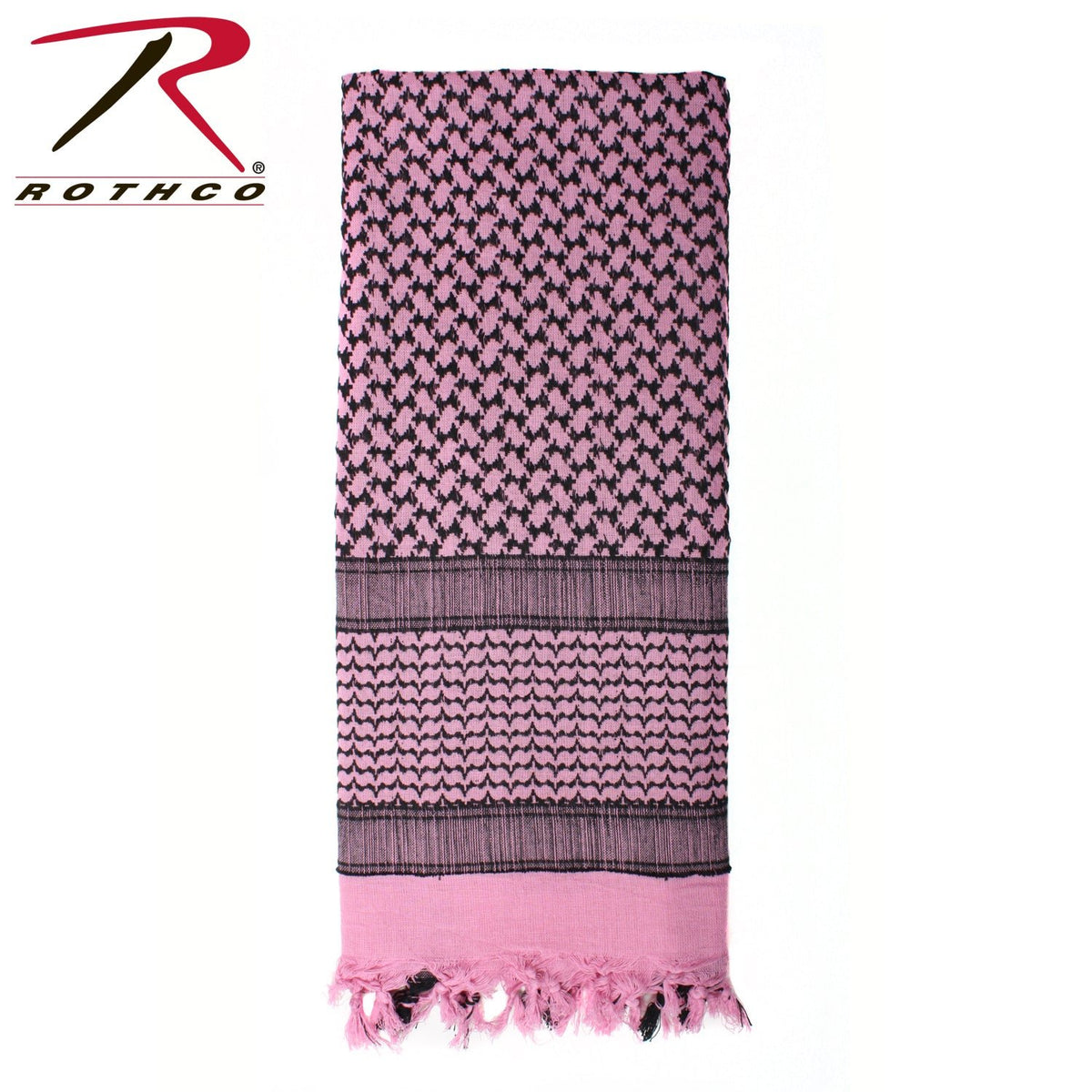 Rothco Shemagh Tactical Desert Keffiyeh Scarf Pink Size One Size - Get Tight Gear