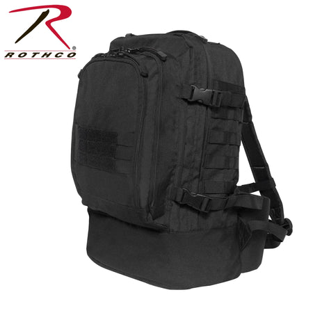 Rothco Skirmish 3 Day Assault Backpack Black - Get Tight Gear
