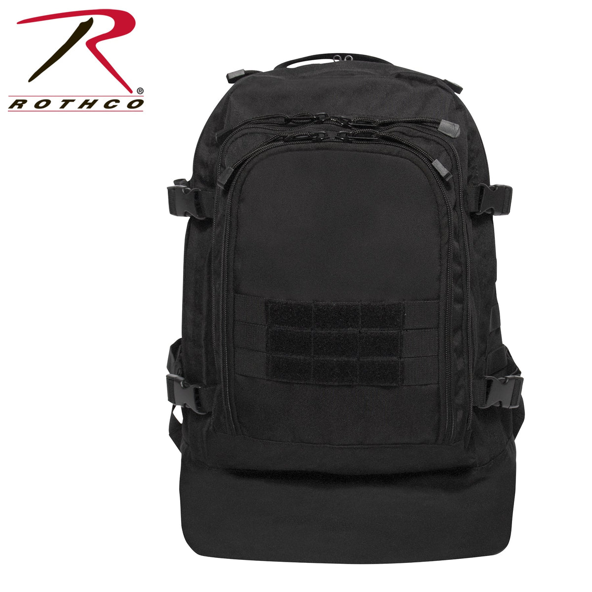 Rothco Skirmish 3 Day Assault Backpack Black - Get Tight Gear