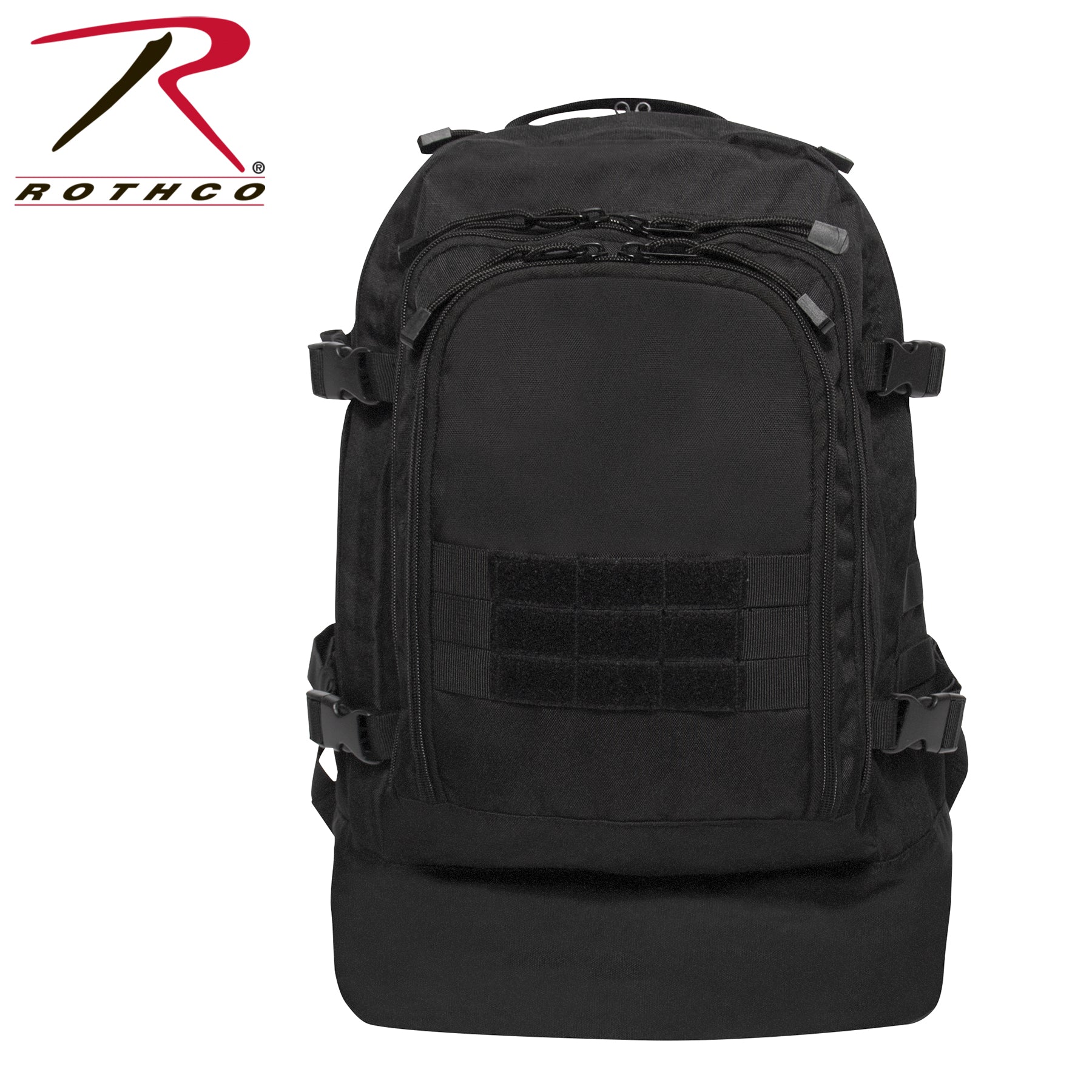 Rothco Skirmish 3 Day Assault Backpack Black - Get Tight Gear