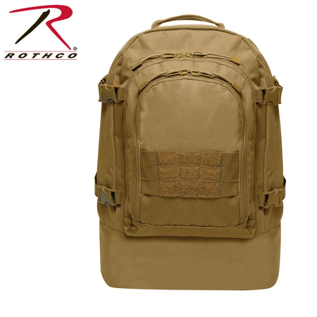 Rothco Skirmish 3 Day Assault Backpack Coyote Brown - Get Tight Gear