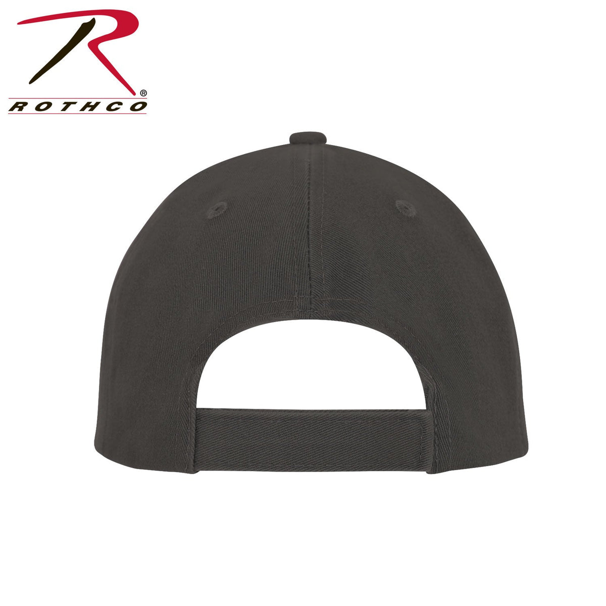Rothco Supreme Solid Color Low Profile Cap Gunmetal Grey Size One Size - Get Tight Gear