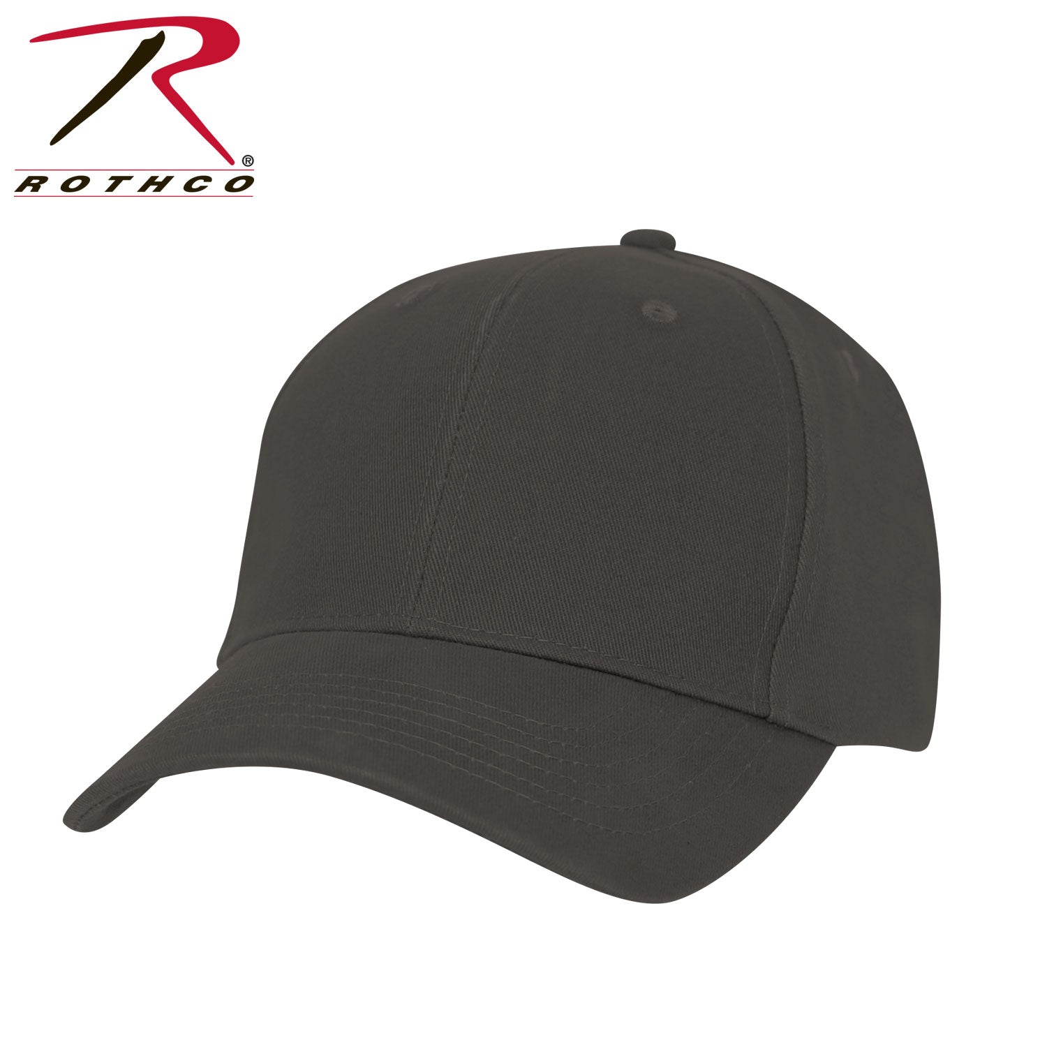Rothco Supreme Solid Color Low Profile Cap Gunmetal Grey Size One Size - Get Tight Gear