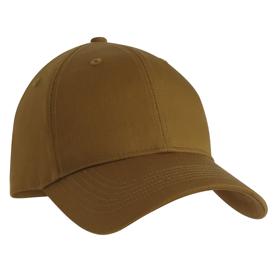 Rothco Supreme Solid Color Low Profile Cap Work Brown Size One Size - Get Tight Gear