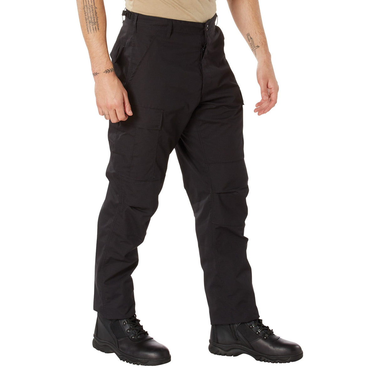 Rothco SWAT Cloth BDU Pants Black Size XL - Long - Get Tight Gear