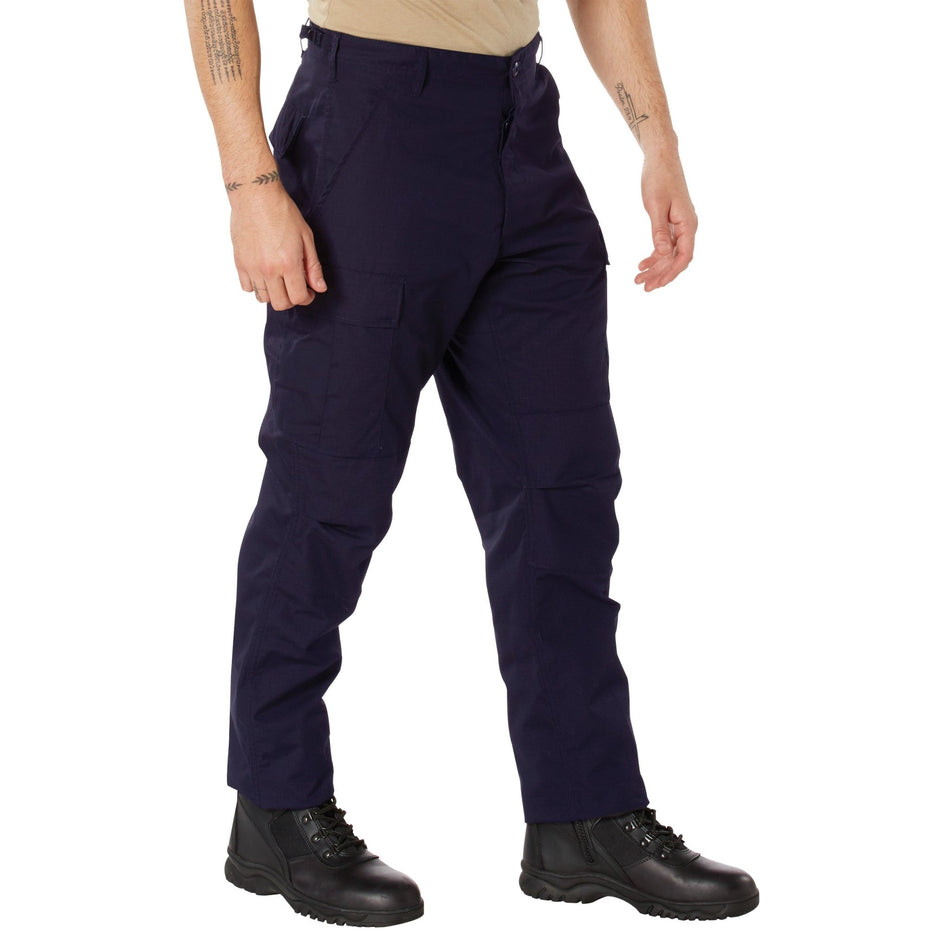 Rothco SWAT Cloth BDU Pants Midnight Navy Blue Size 2XL - Get Tight Gear