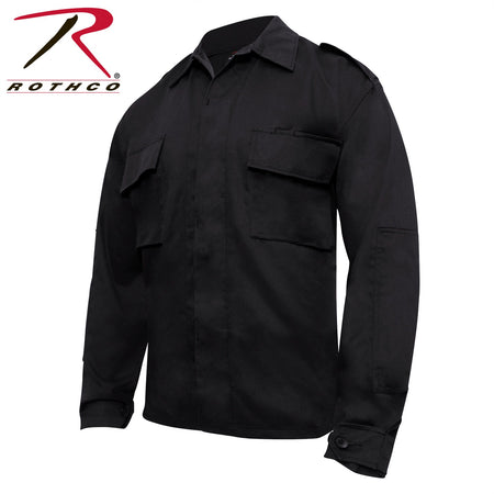 Rothco Tactical 2 Pocket BDU (Battle Dress Uniform) Shirt Black Size 2XL - Get Tight Gear