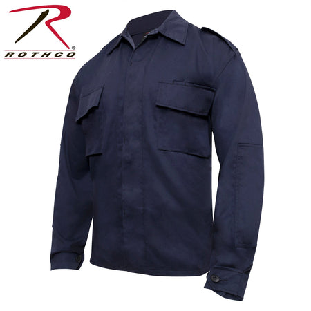 Rothco Tactical 2 Pocket BDU (Battle Dress Uniform) Shirt Navy Blue Size XL - Get Tight Gear