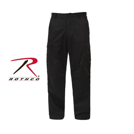 Rothco Tactical BDU Pants Black Size 3XL - Long - Get Tight Gear