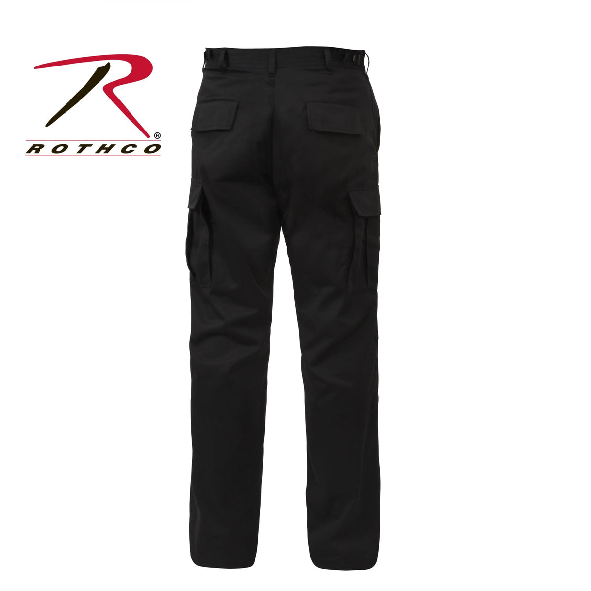 Rothco Tactical BDU Pants Black Size M - Long - Get Tight Gear