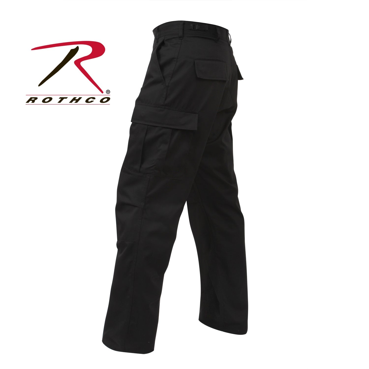 Rothco Tactical BDU Pants Black Size S - Get Tight Gear