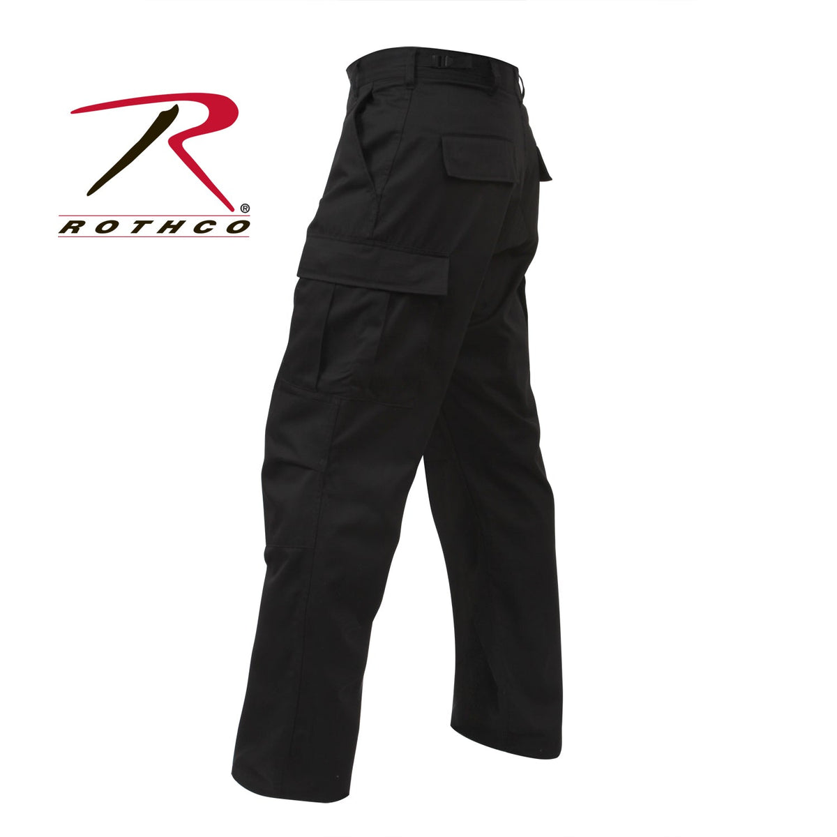 Rothco Tactical BDU Pants Black Size S - Short - Get Tight Gear