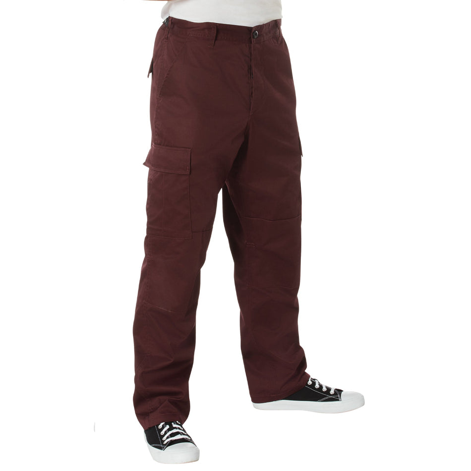 Rothco Tactical BDU Pants Maroon Size S - Get Tight Gear