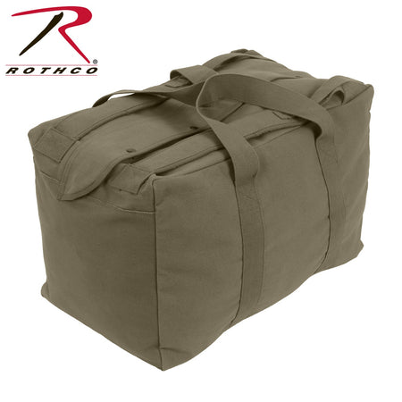 Rothco Tactical Canvas Cargo Bag / Backpack Olive Drab Size One Size - Get Tight Gear