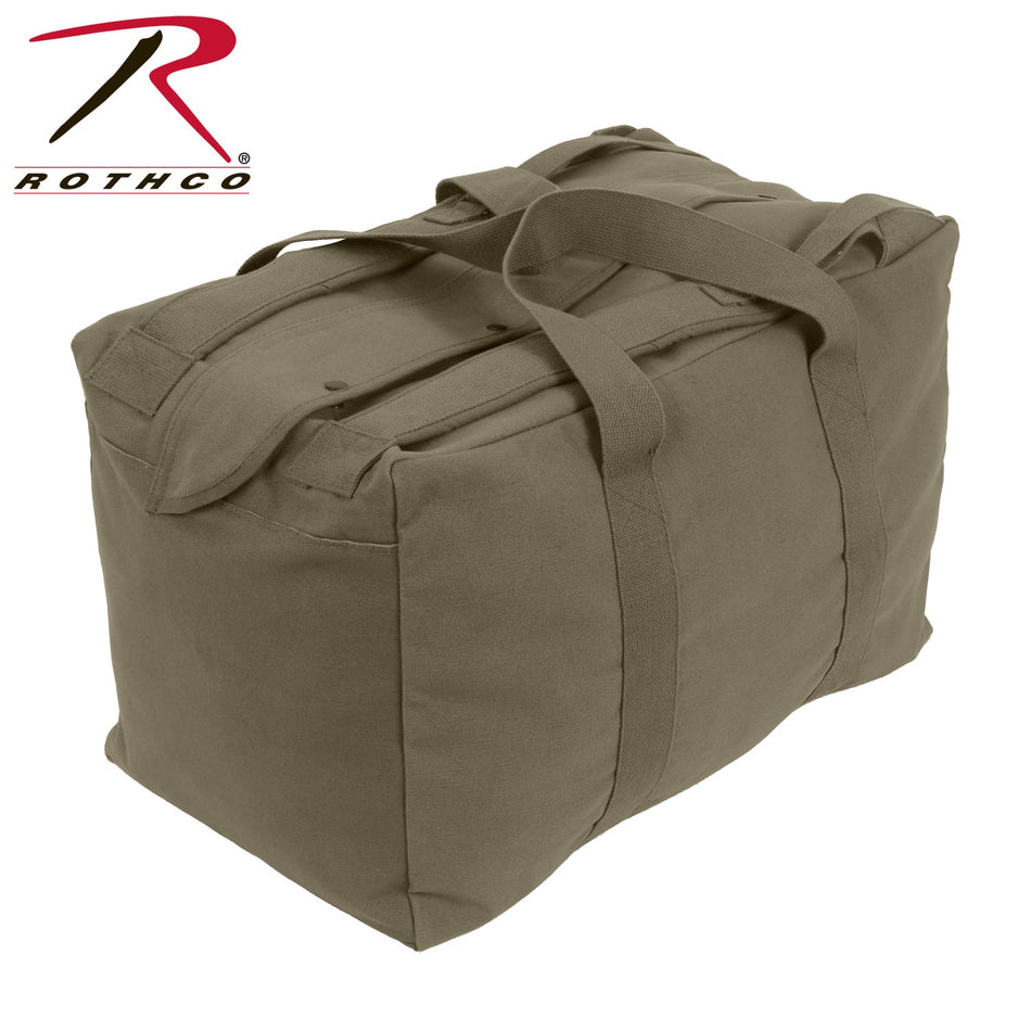 Rothco Tactical Canvas Cargo Bag / Backpack Olive Drab Size One Size - Get Tight Gear