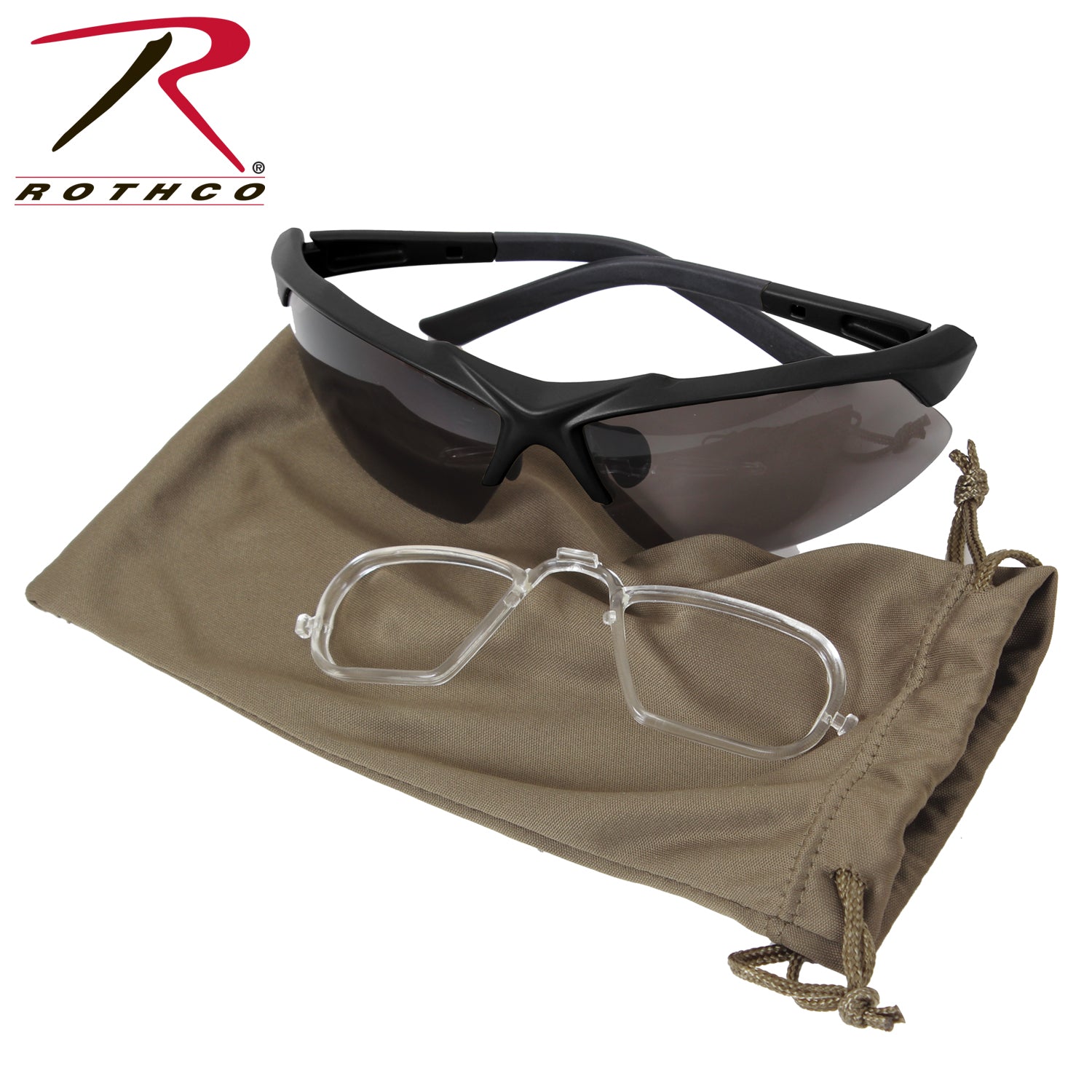 Rothco Tactical Eyewear Kit Black - Get Tight Gear