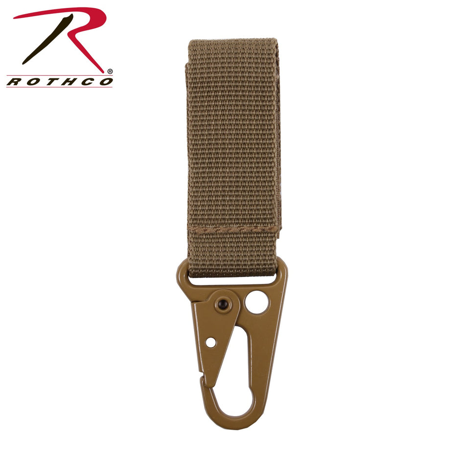 Rothco Tactical Key Clip Coyote Brown - Get Tight Gear