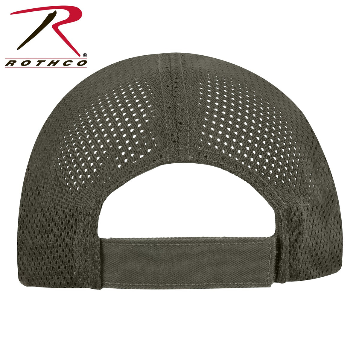 Rothco Tactical Mesh Back Cap With Embroidered US Flag Olive Drab Size One Size - Get Tight Gear